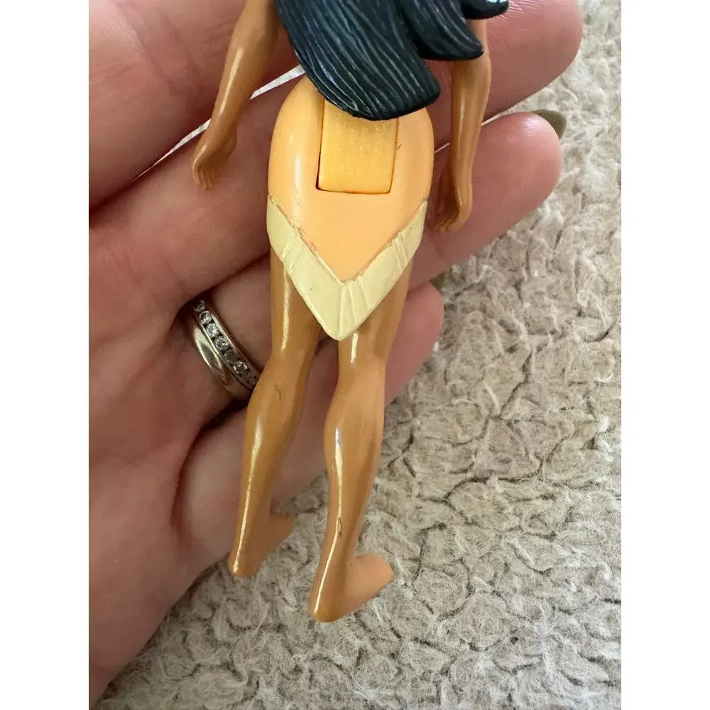 Vintage 1995 Disney Pocahontas Action Figure Burger King Happy Meal Toy